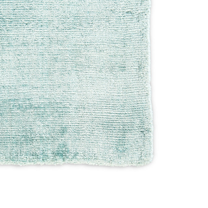 Jaipur Living Yasmin Handmade Solid Aqua Area Rug (12'X15')