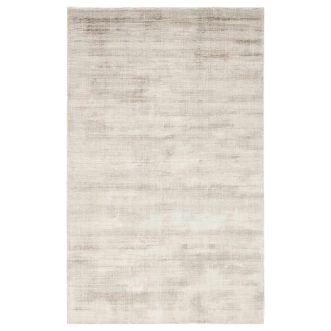 Jaipur Living Yasmin Handmade Solid Silver Area Rug (12'X15')