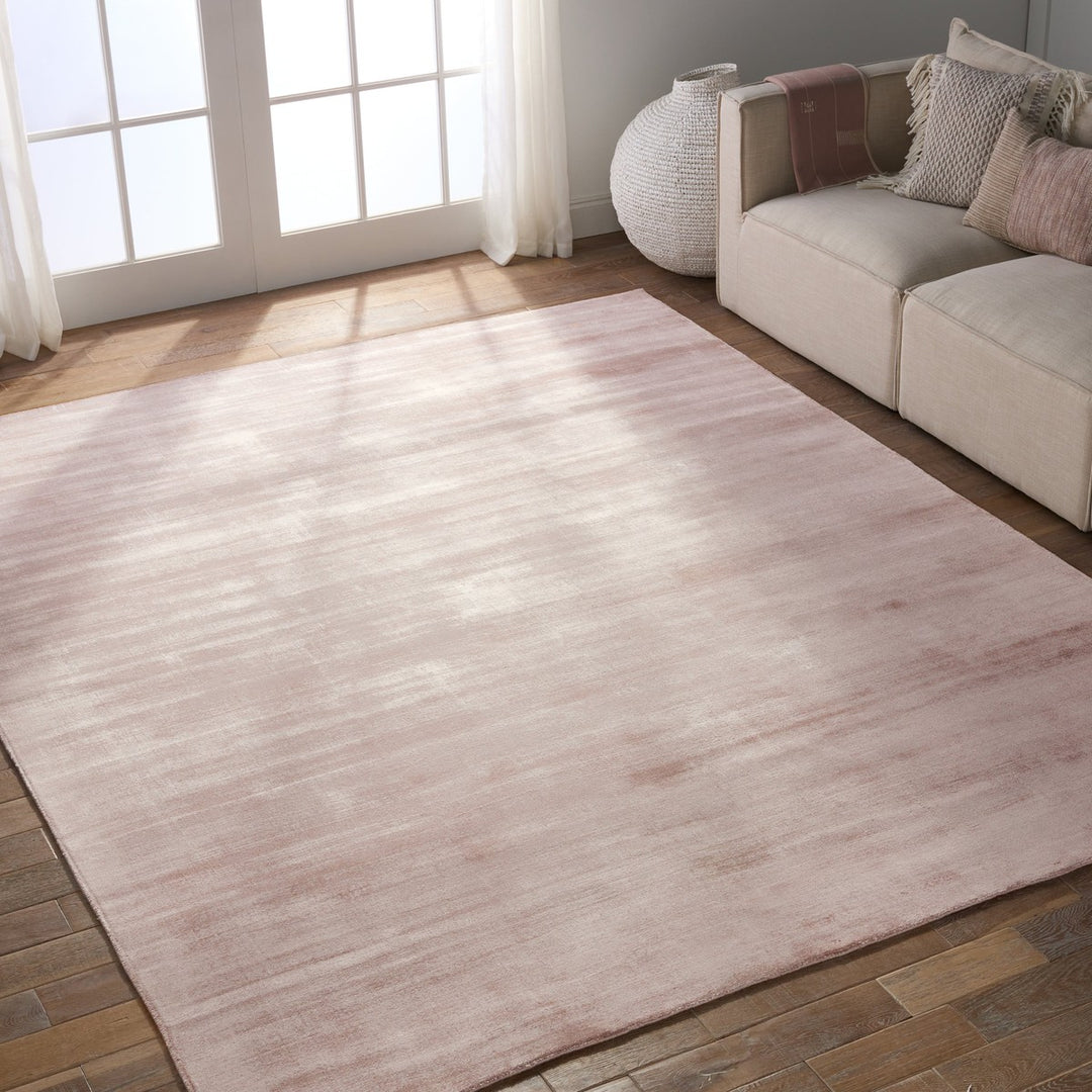 Jaipur Living Yasmin Handmade Solid Pink Runner Rug (3'X12')