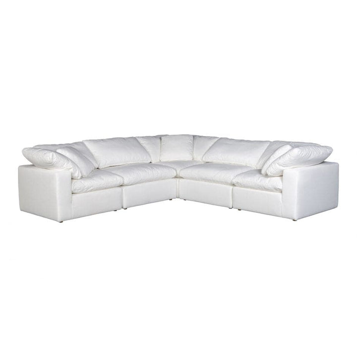 Clay Modular Sectional Set-Moes-MOE-YJ-1010-05-SectionalsWhite-Classic L-33-France and Son