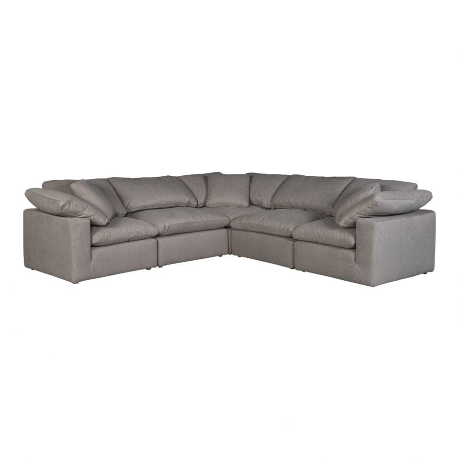 Clay Modular Sectional Set-Moes-MOE-YJ-1010-29-SectionalsLight Grey-Classic L-34-France and Son