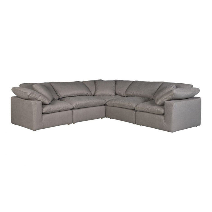 Clay Modular Sectional Set-Moes-MOE-YJ-1010-29-SectionalsLight Grey-Classic L-34-France and Son