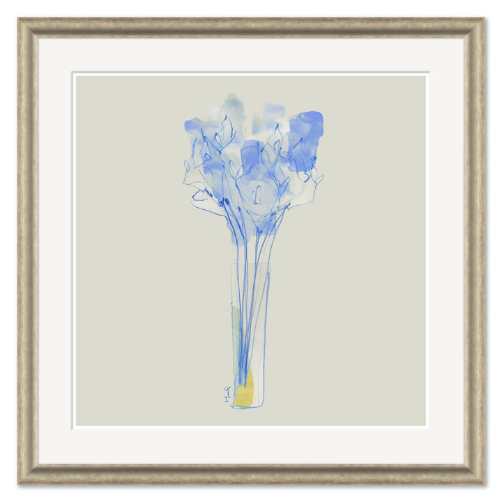 Calla Lilies in Blue by Soicher Marin