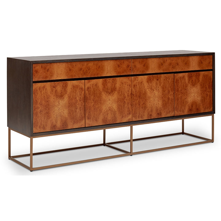 Yoga Buffet-Urbia-URBIA-IE-YOGA-BUF-BRL-Sideboards & CredenzasOak Burl-2-France and Son