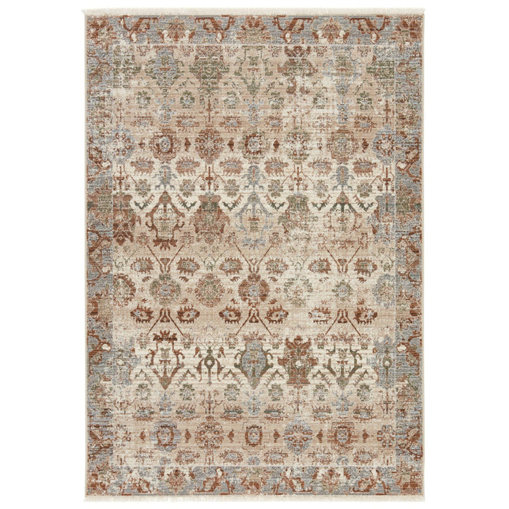 Vibe by Jaipur Living Luana Oriental Beige/ Rust Area Rug (5'X8')