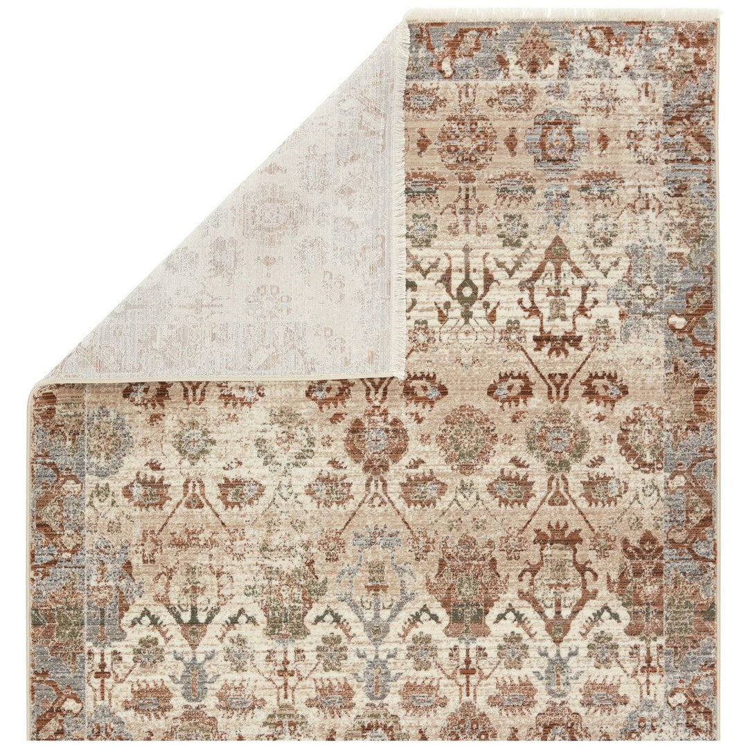 Vibe by Jaipur Living Luana Oriental Beige/ Rust Area Rug (5'X8')