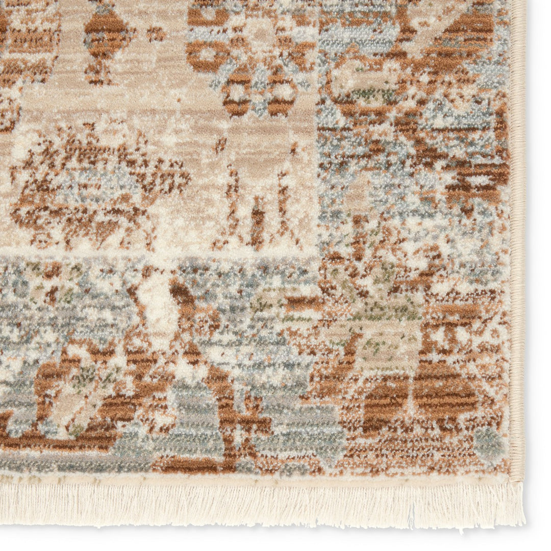 Vibe by Jaipur Living Luana Oriental Beige/ Rust Area Rug (8'X10'6")