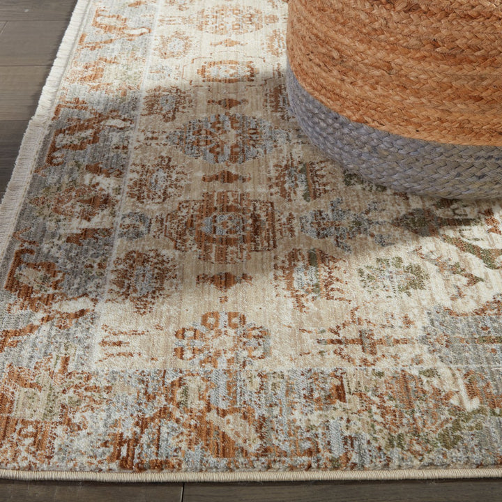 Vibe by Jaipur Living Luana Oriental Beige/ Rust Area Rug (5'X8')