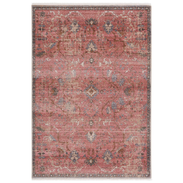 Vibe by Jaipur Living Marcella Oriental Pink/ Gray Area Rug (5'X8')