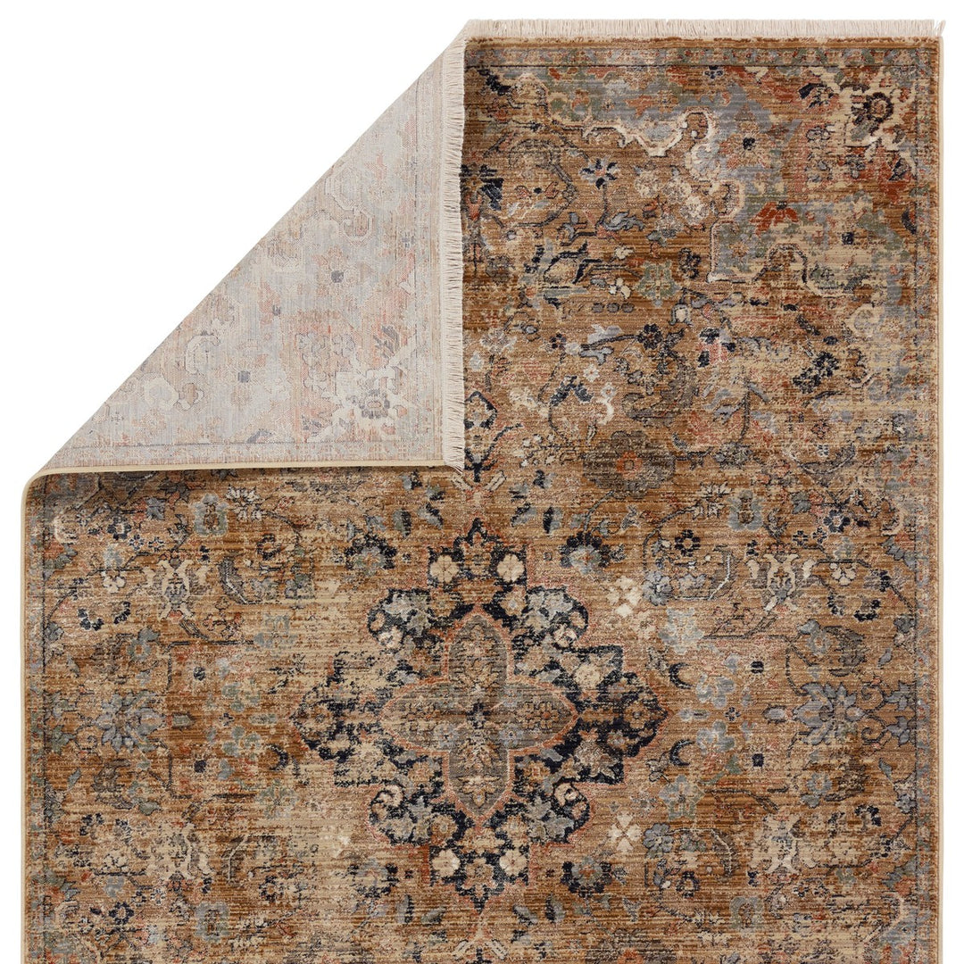 Vibe by Jaipur Living Amena Medallion Gold/ Gray Area Rug (10'X14')