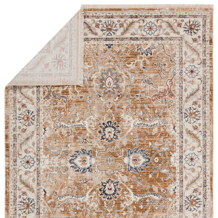 Vibe by Jaipur Living Romano Medallion Brown/ Cream Area Rug (8'X10'6")