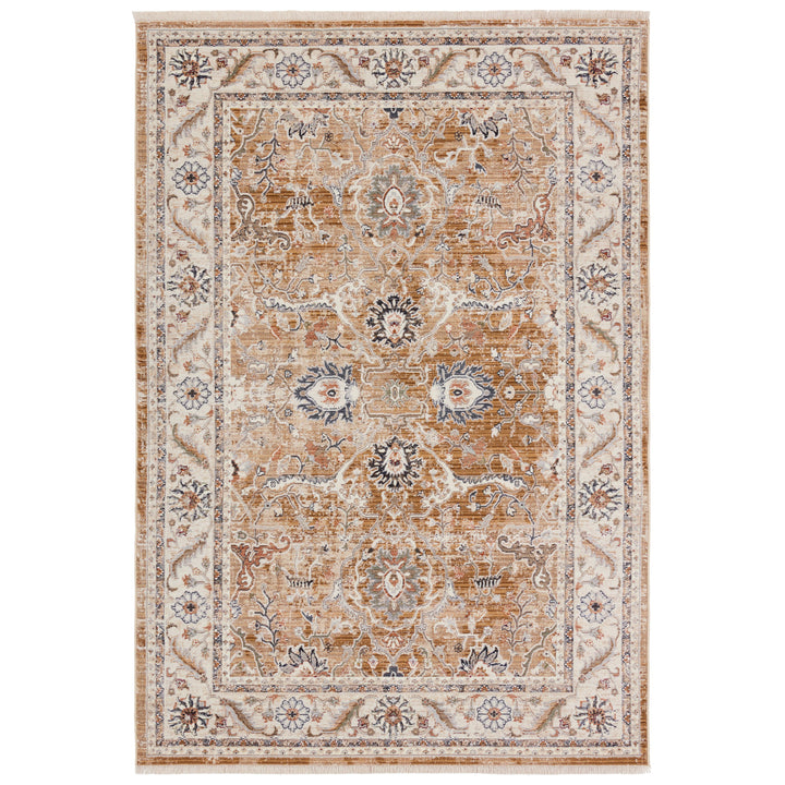 Vibe by Jaipur Living Romano Medallion Brown/ Cream Area Rug (5'X8')