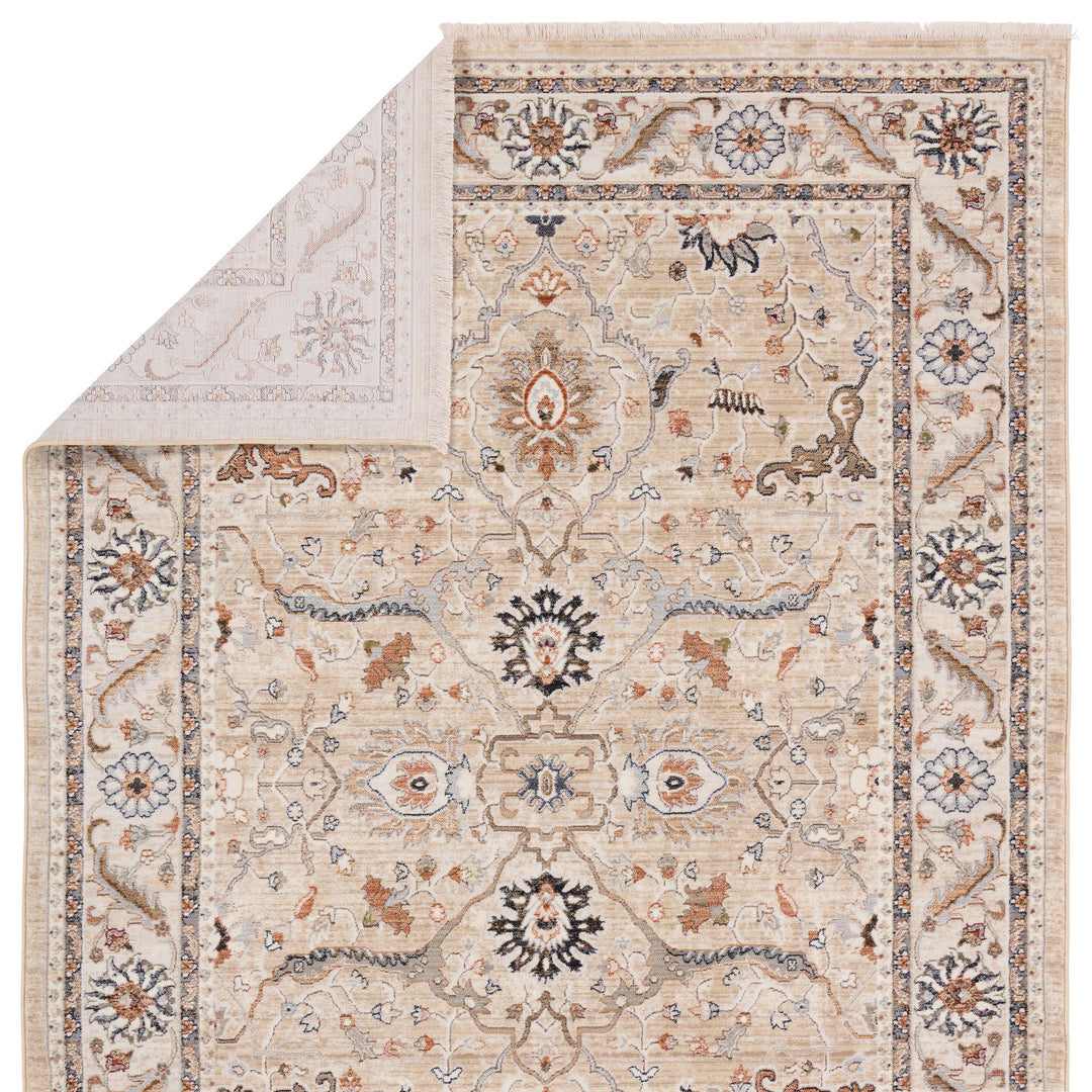 Vibe by Jaipur Living Romano Medallion Beige/ Orange Area Rug (5'X8')