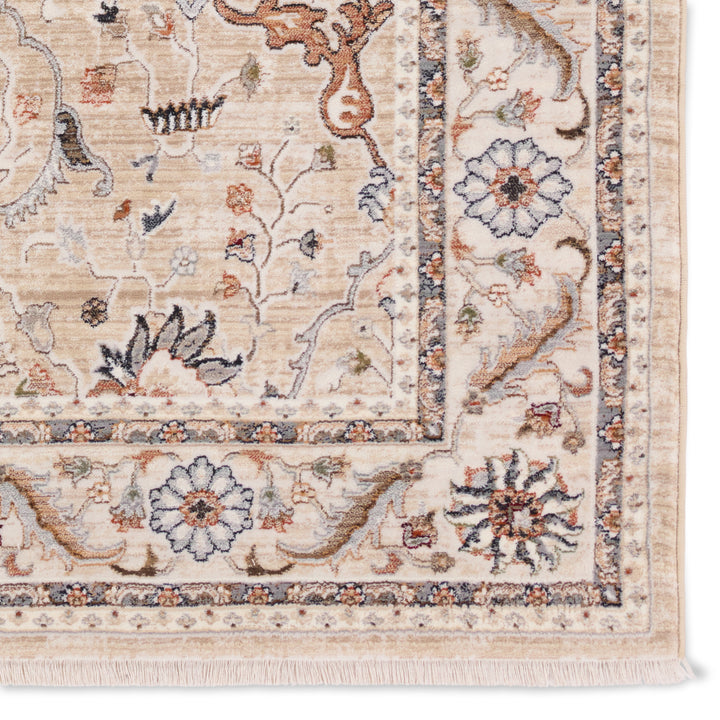 Vibe by Jaipur Living Romano Medallion Beige/ Orange Area Rug (8'X10'6")