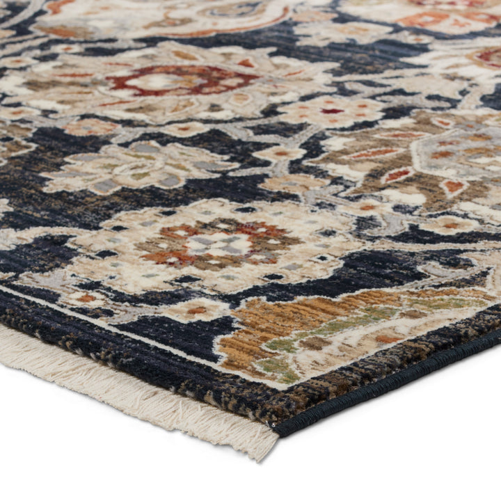 Vibe by Jaipur Living Althea Floral Blue/ Cream Area Rug (10'X14')