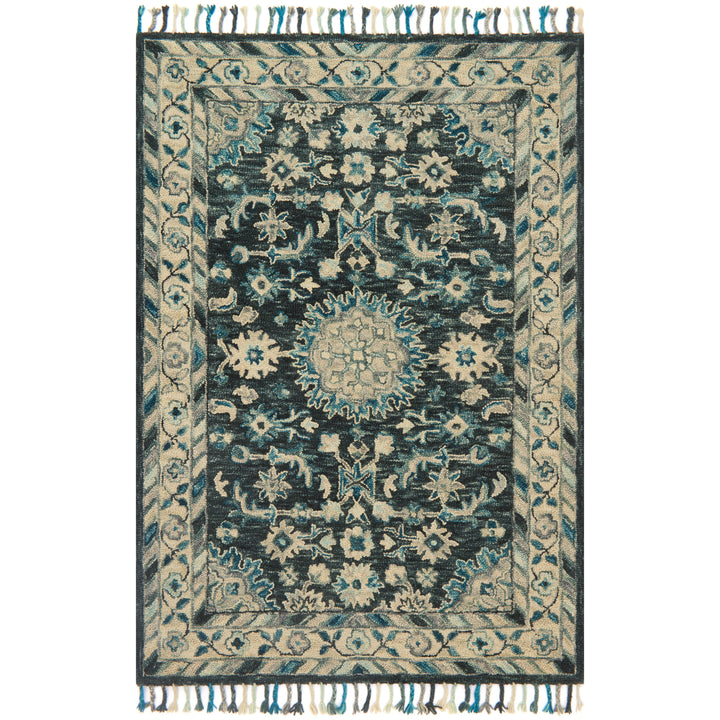 Loloi Zharah Teal / Grey 9'-3" x 13' Area Rug