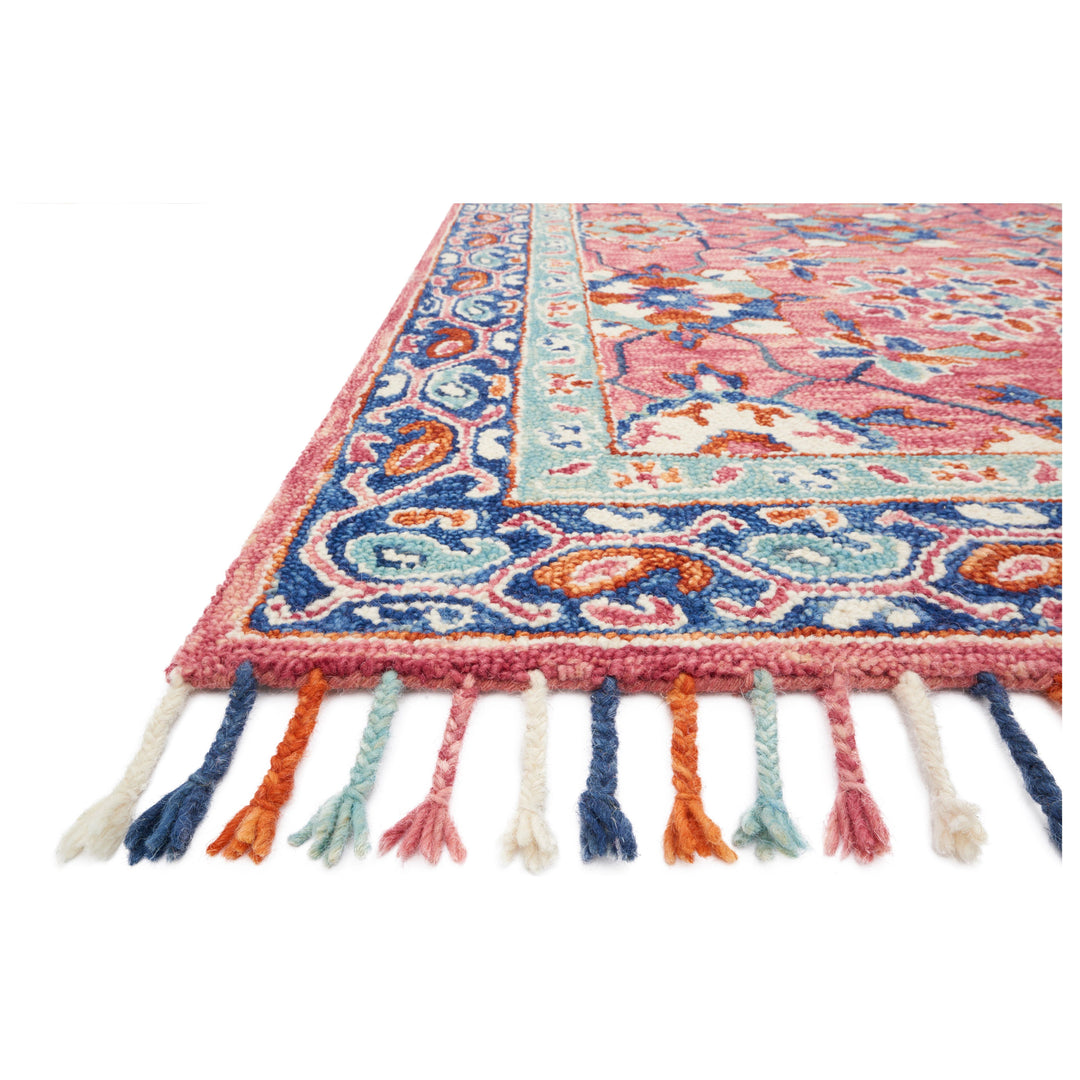 Loloi Zharah Rose / Denim 2'-6" x 7'-6" Runner Rug