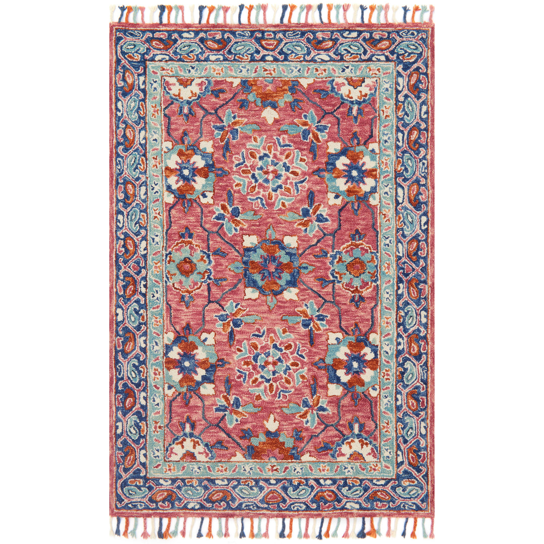 Loloi Zharah Rose / Denim 2'-6" x 7'-6" Runner Rug