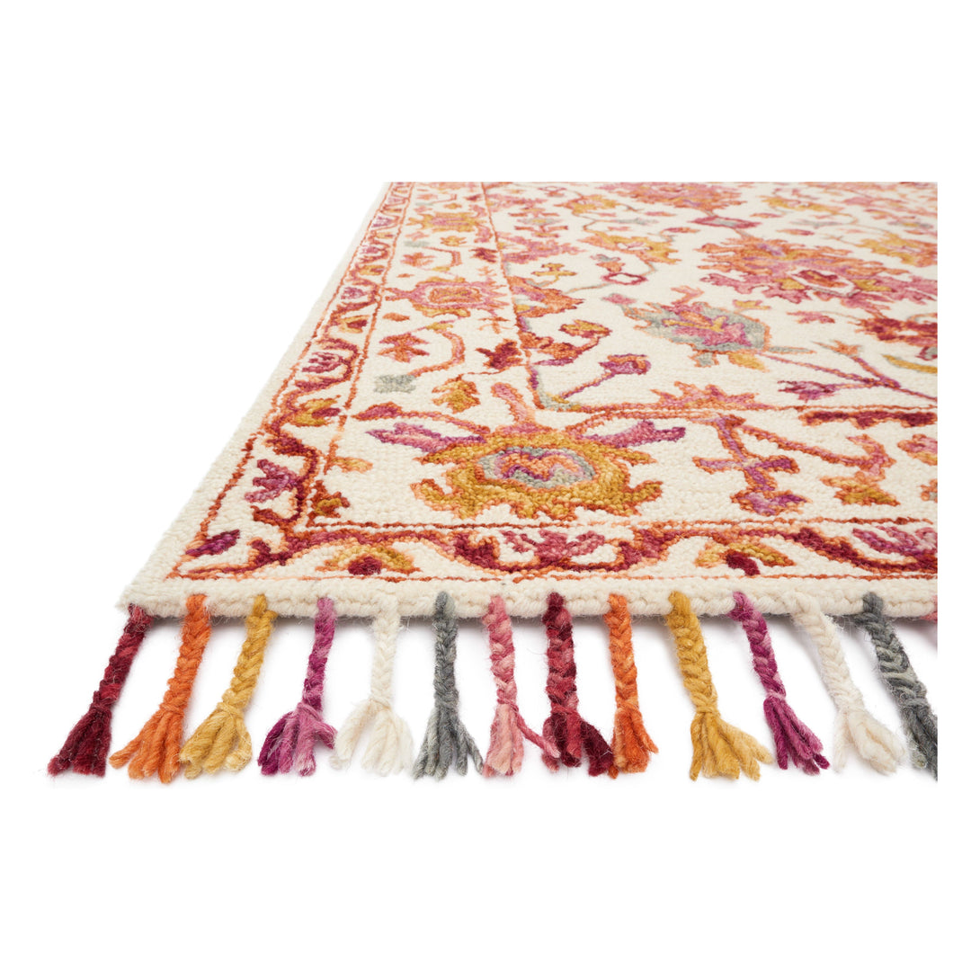 Loloi Zharah Berry 3'-6" x 5'-6" Accent Rug