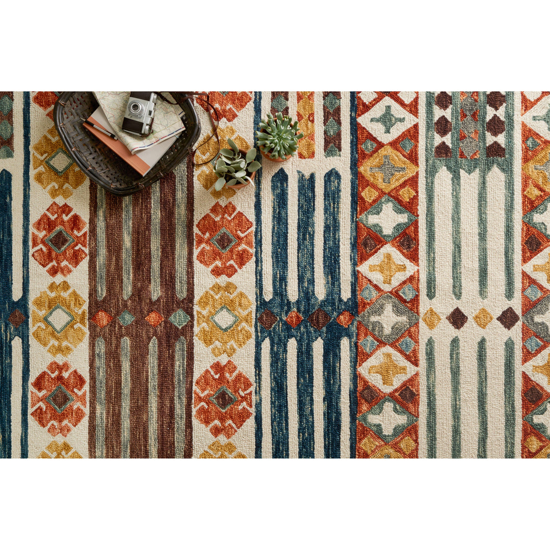 Loloi Zharah Santa Fe Spice 2'-6" x 7'-6" Runner Rug