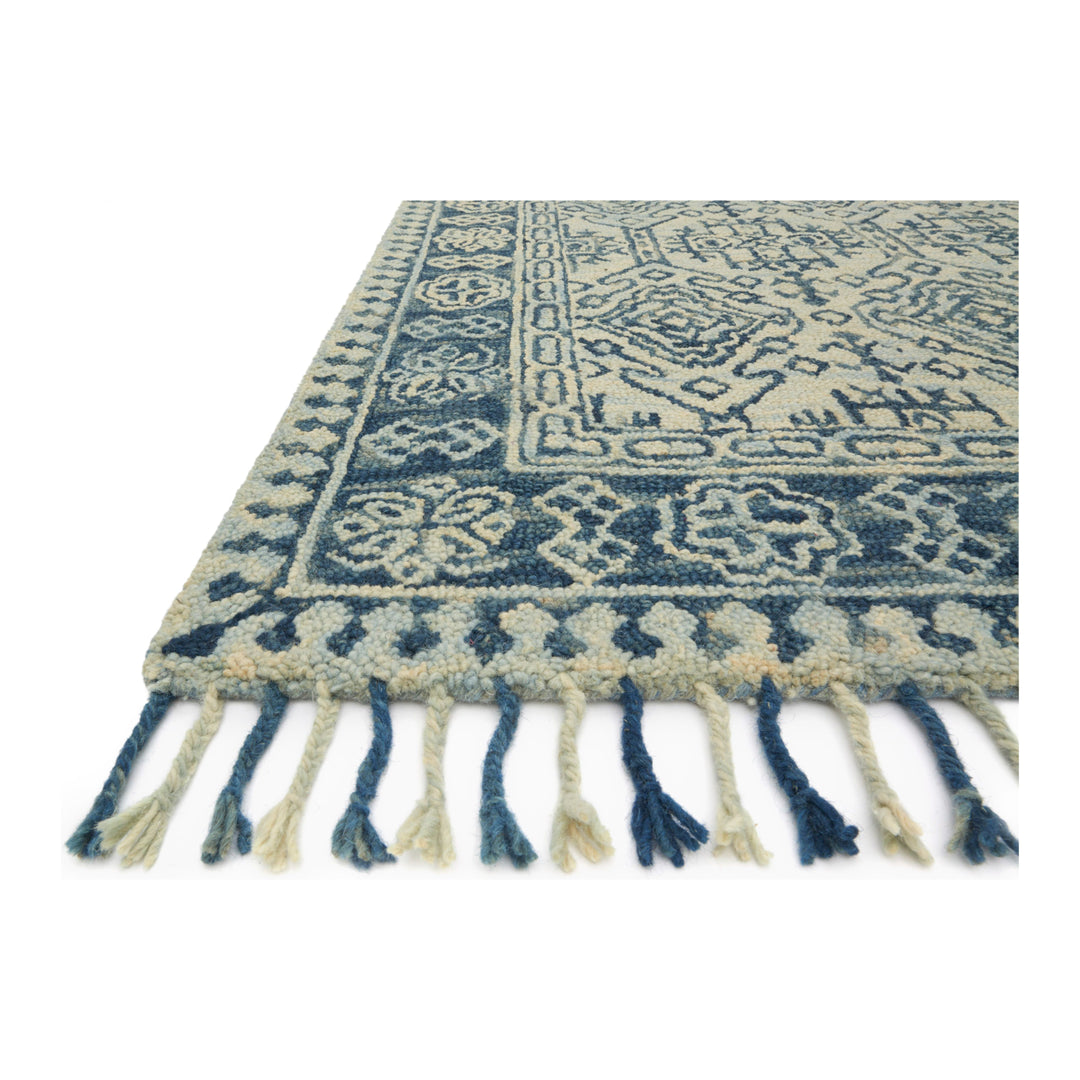 Loloi Zharah Mist / Blue 5'-0" x 7'-6" Area Rug