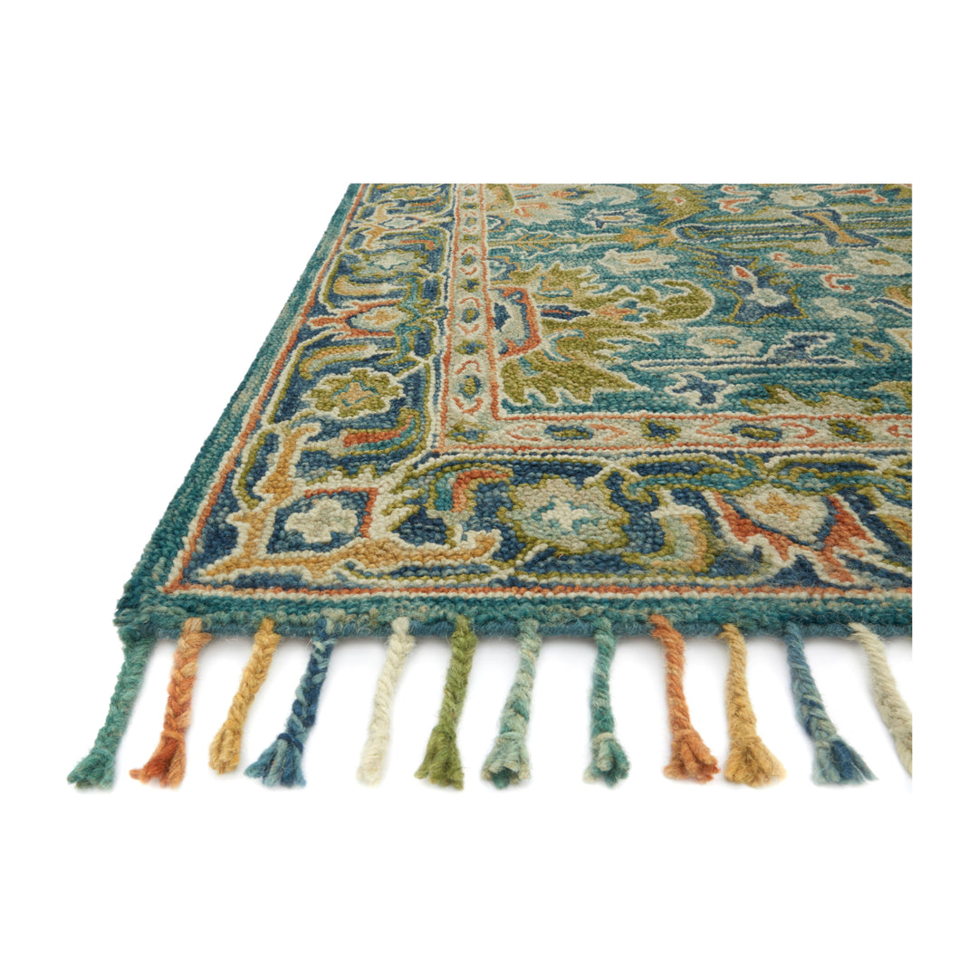 Loloi Zharah Blue / Navy 3'-6" x 5'-6" Accent Rug