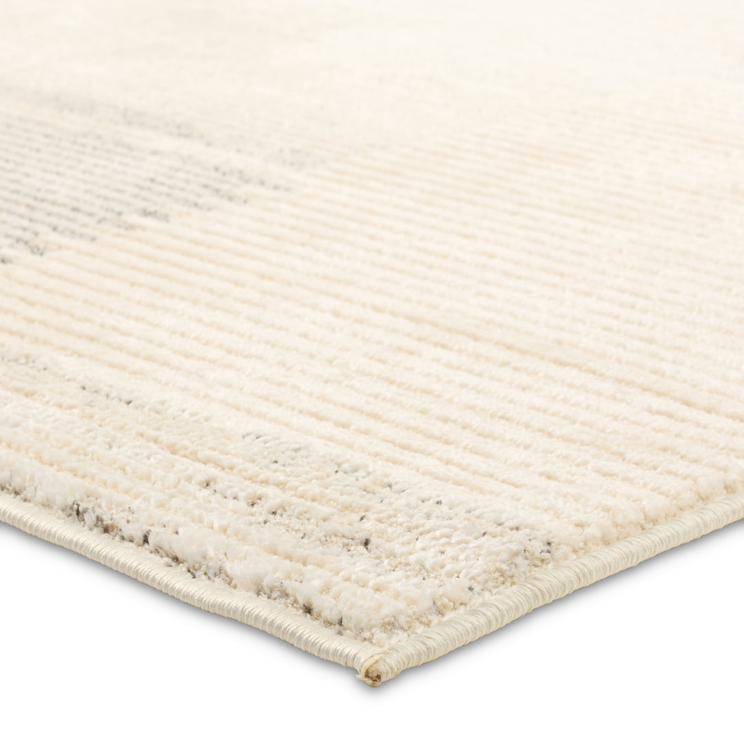 Vibe By Jaipur Living Ares Performance Striped Cream/Gray Area Rug (5'X8')