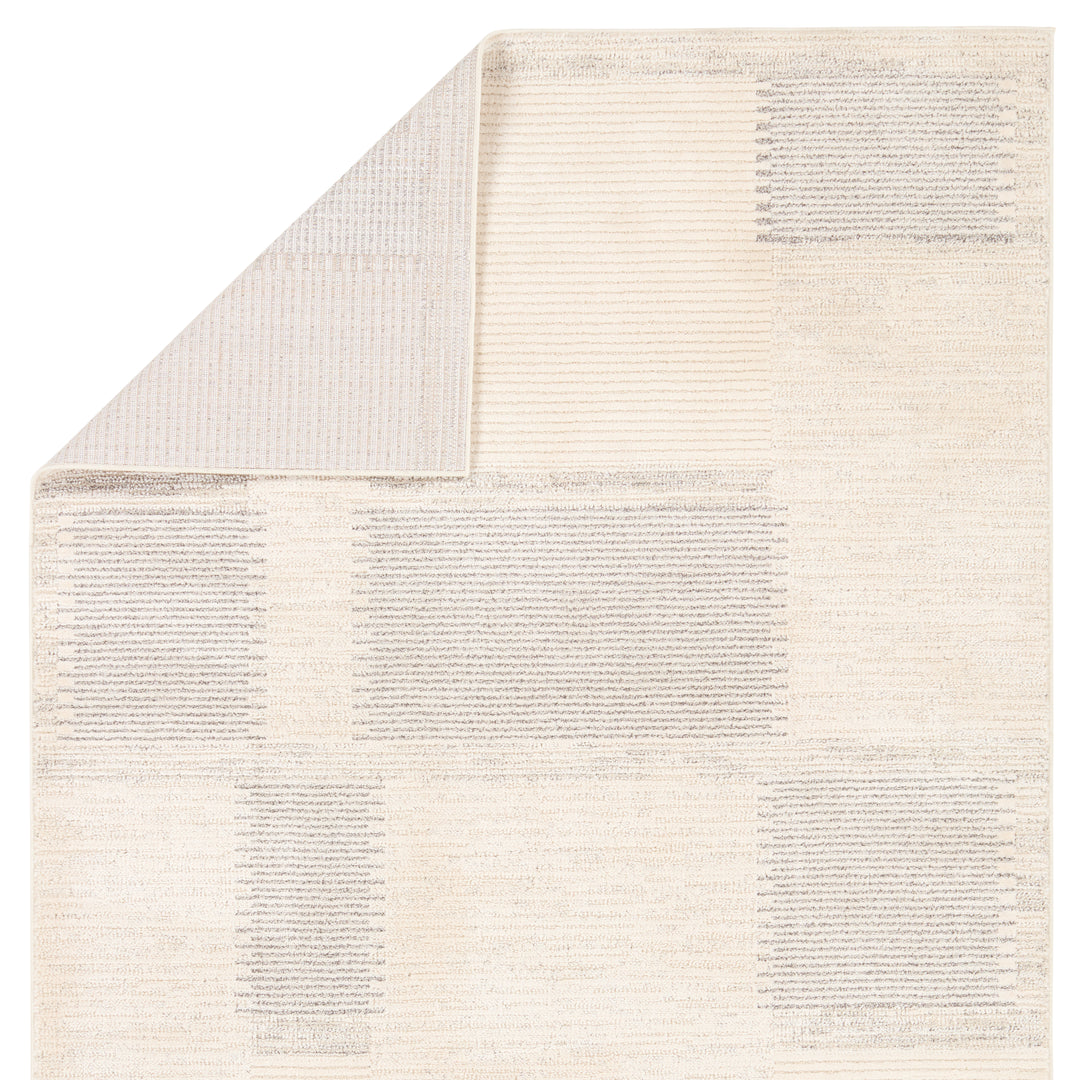 Vibe By Jaipur Living Ares Performance Striped Cream/Gray Area Rug (9'X12')