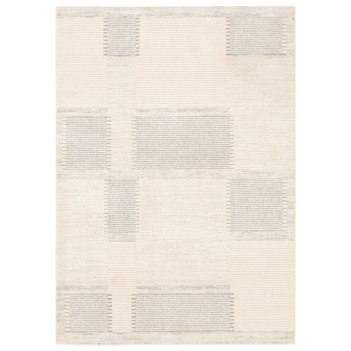 Vibe By Jaipur Living Ares Performance Striped Cream/Gray Area Rug (6'X9')