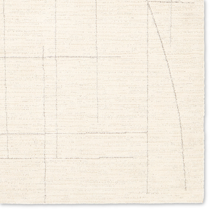 Vibe By Jaipur Living Lioum Performance Striped Cream/Gray Area Rug (2'X3')