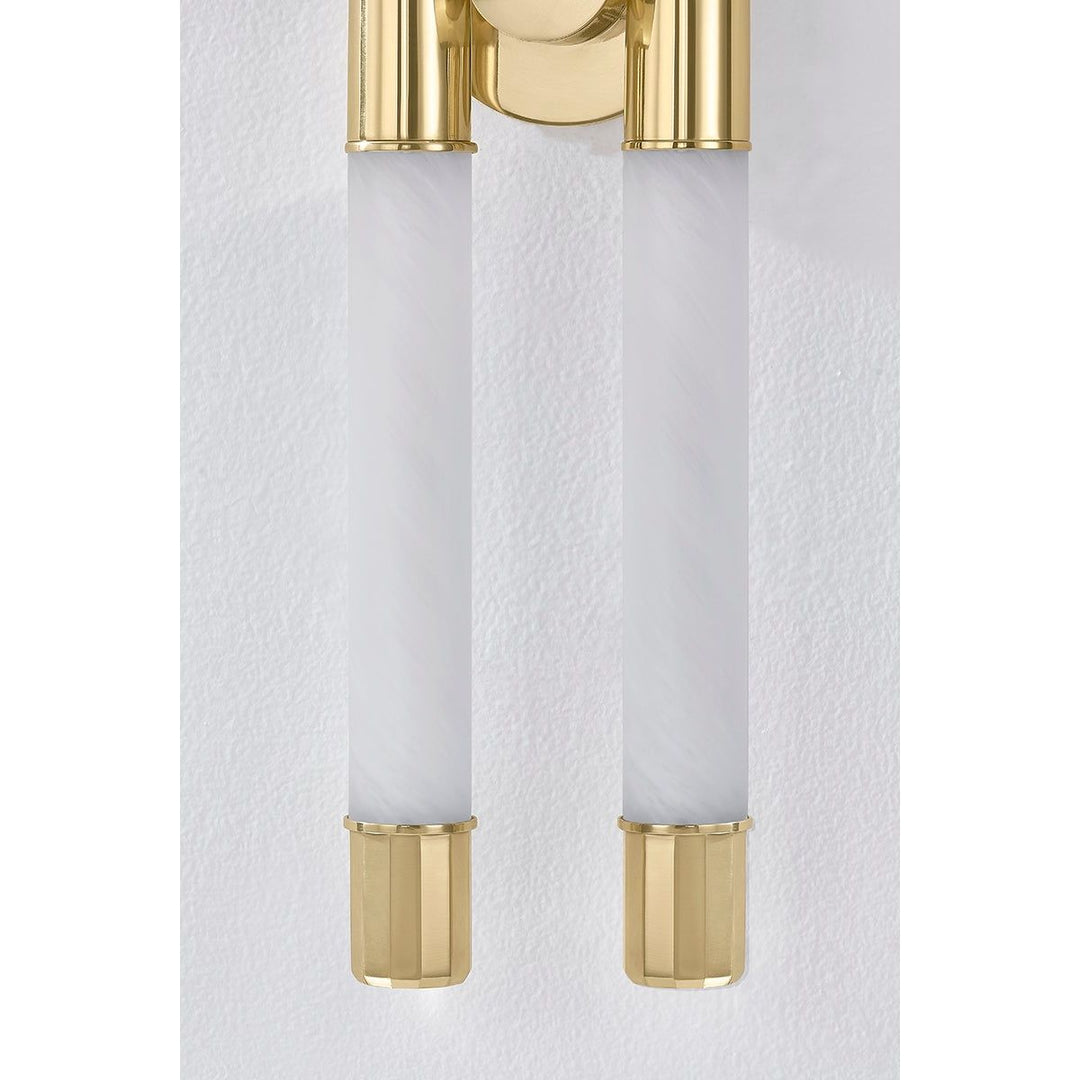 Zeme Wall Sconce - Vintage Polished Brass 2 Lights