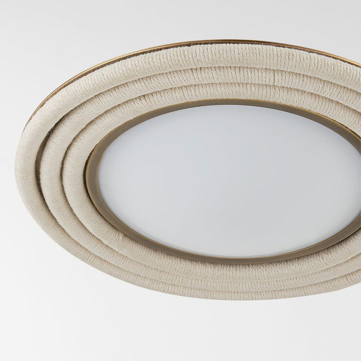 Flush Mounts Zion Flush Mount - Patina Brass