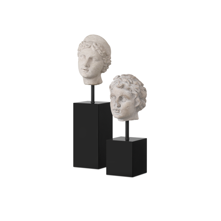 Venus Head on Stand Set of 2