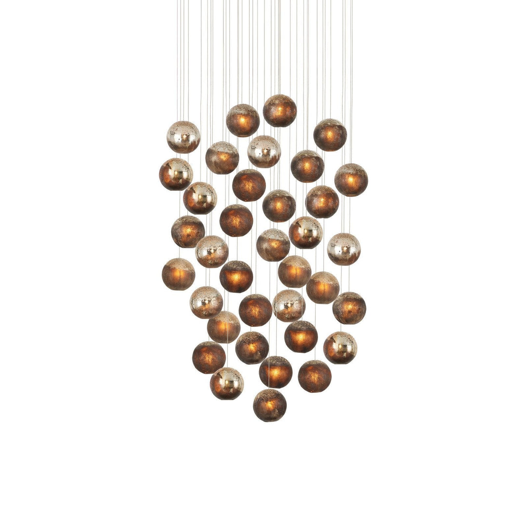 Pathos 36-Light Round Multi-Drop Pendant