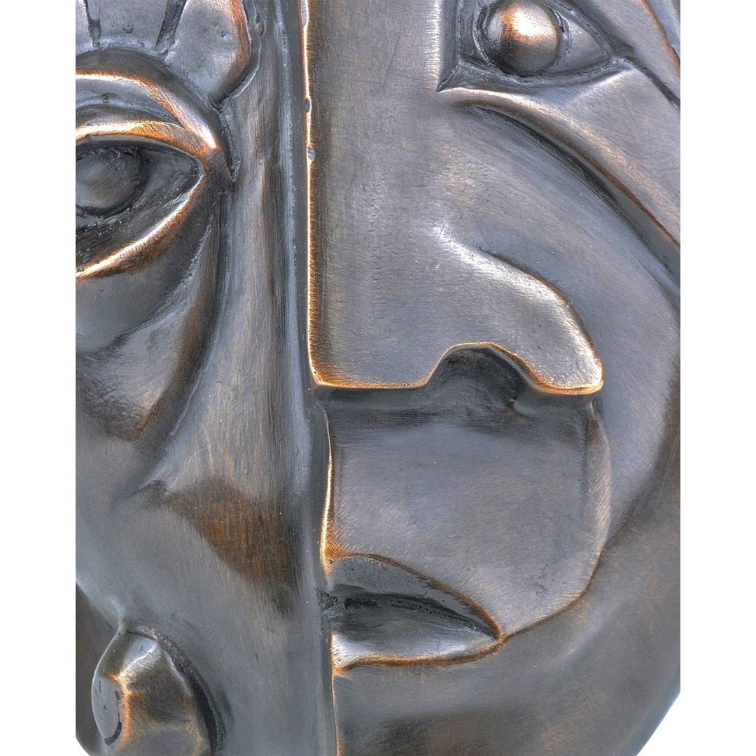 Cubist Head Bronze