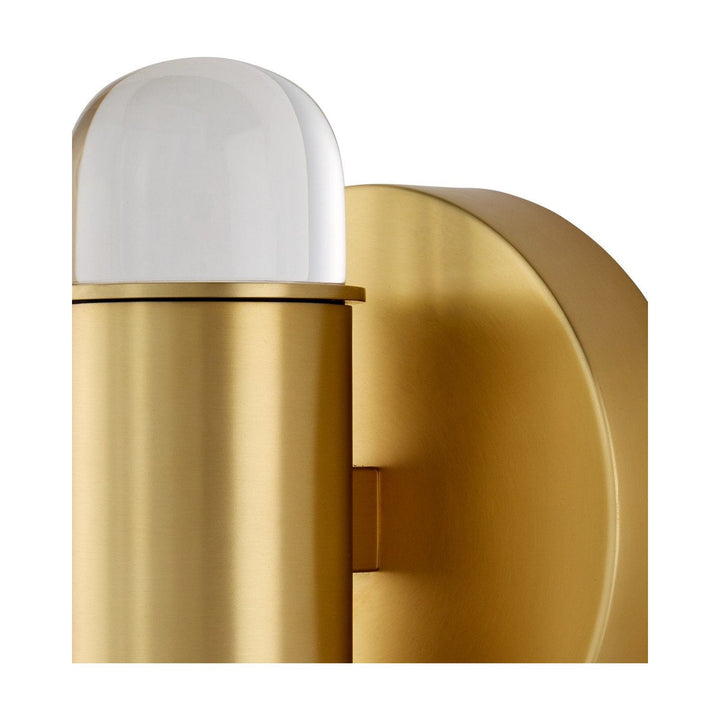 Capsule Brass Wall Sconce