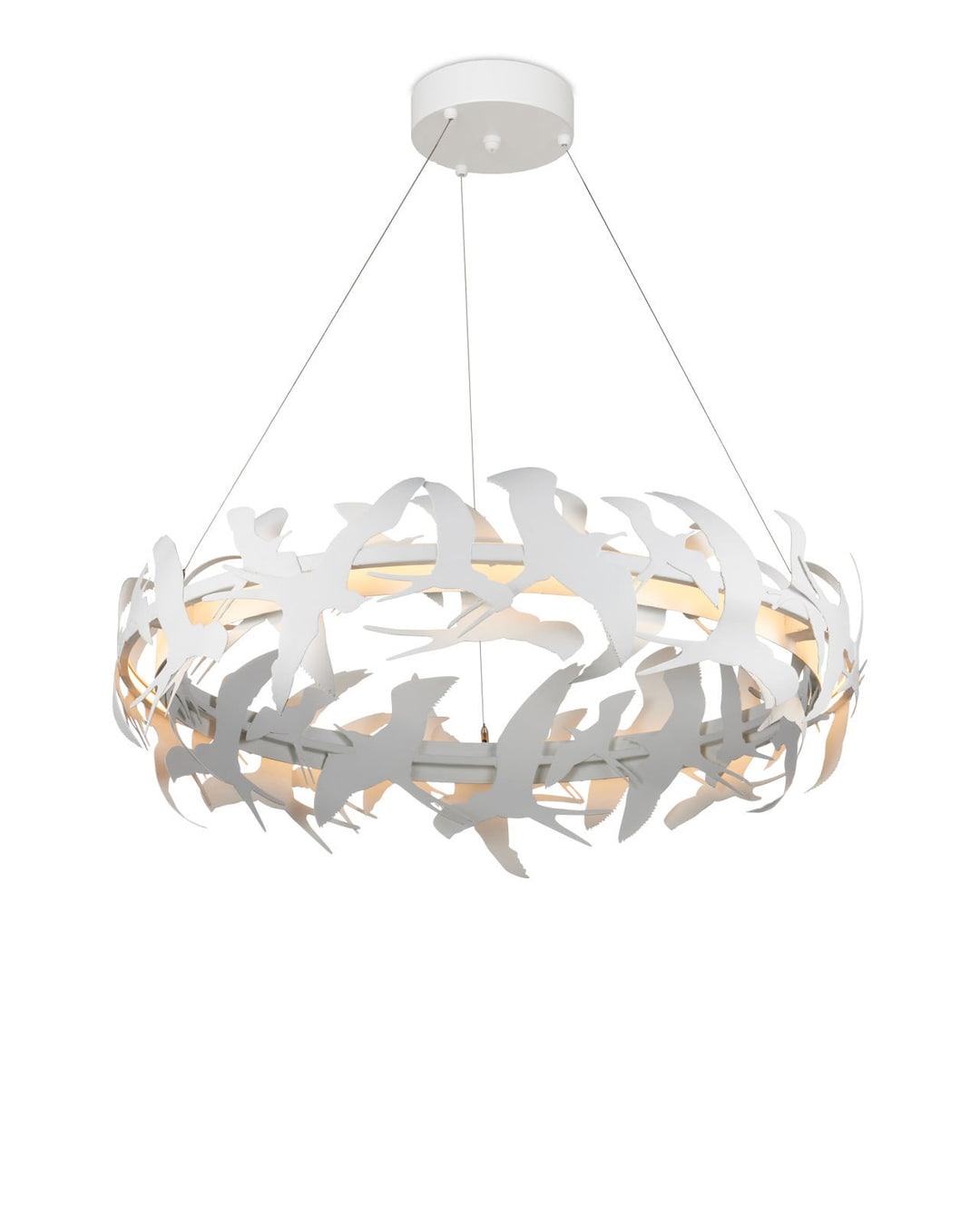 Chandeliers Tijereta White Chandelier