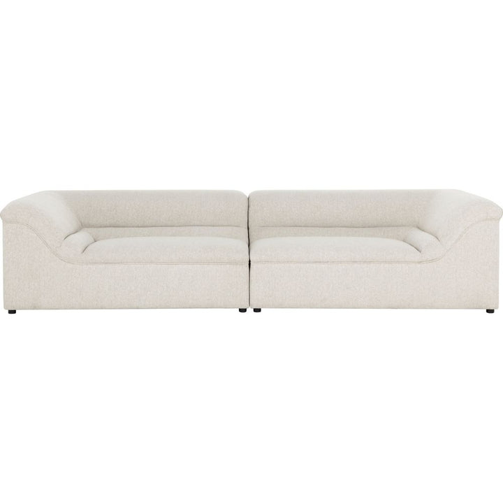 Sectionals Gladys 2pc Sectional Sofa - Dove Cream