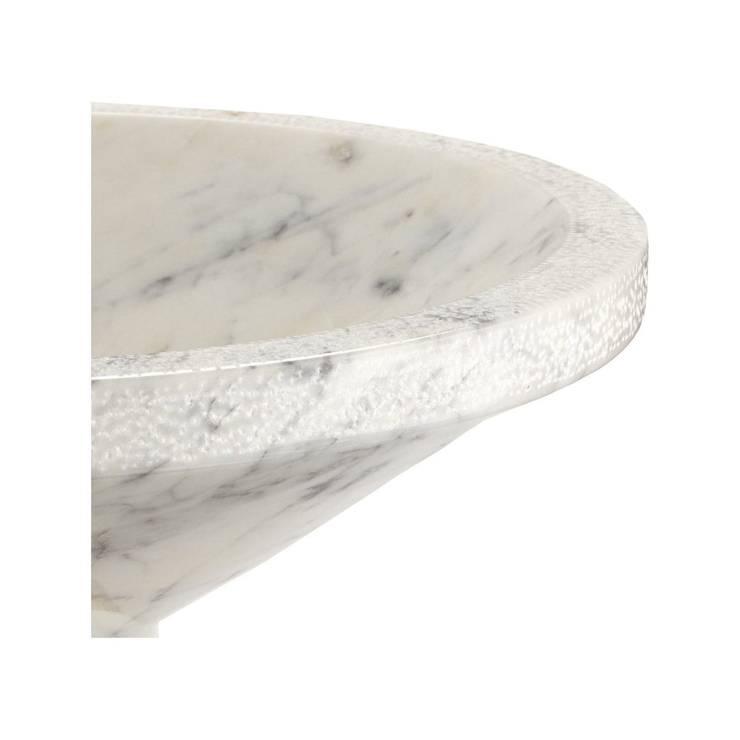 Vincent White Marble Bowl