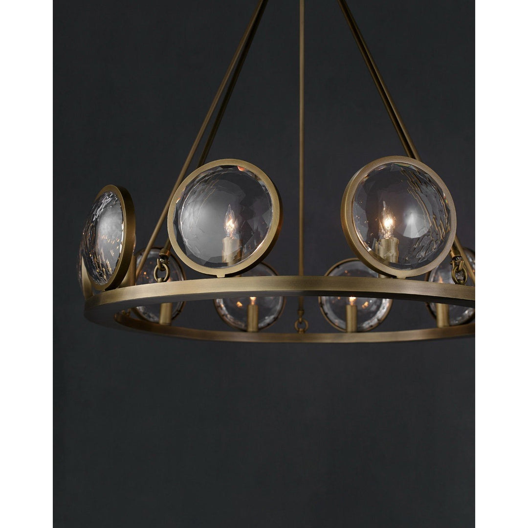 MarjieScope Brass Chandelier