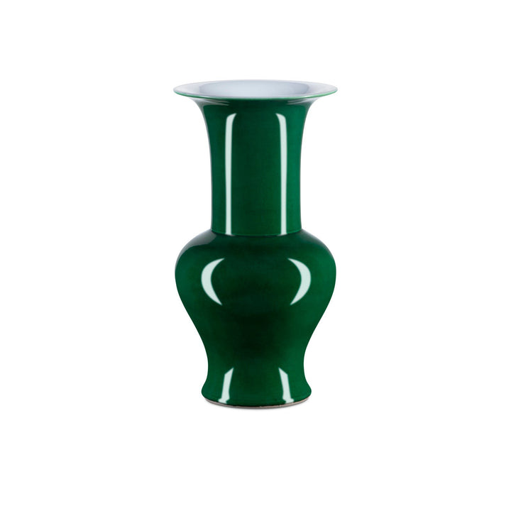 Imperial Green Corolla Vase