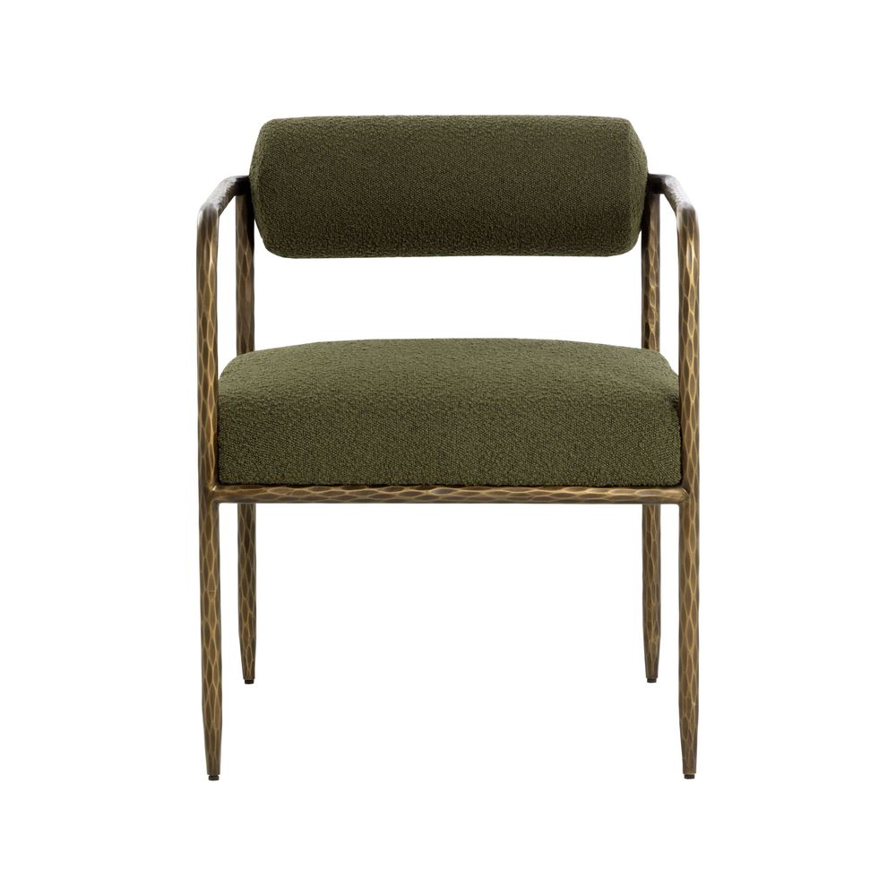 Dining Chairs Ajani Dining Armchair - Copenhagen Olive