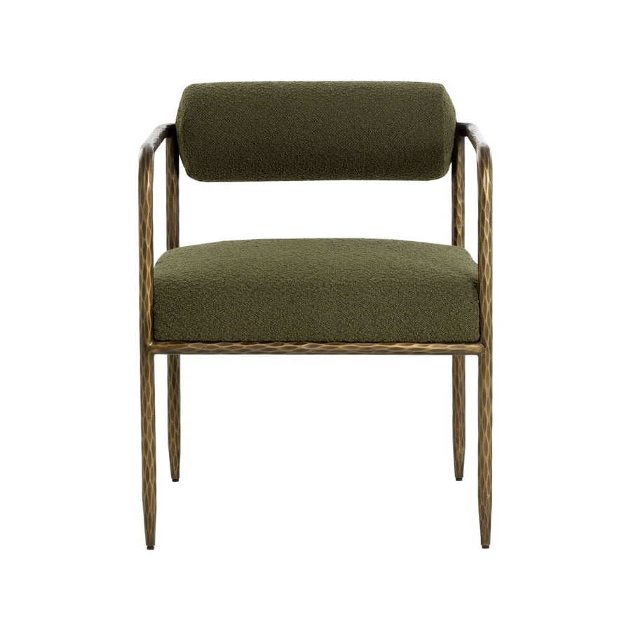 Dining Chairs Ajani Dining Armchair - Copenhagen Olive
