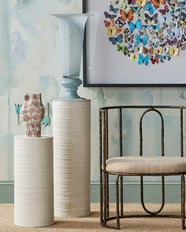 Cresta Ivory Terrazzo Pedestal