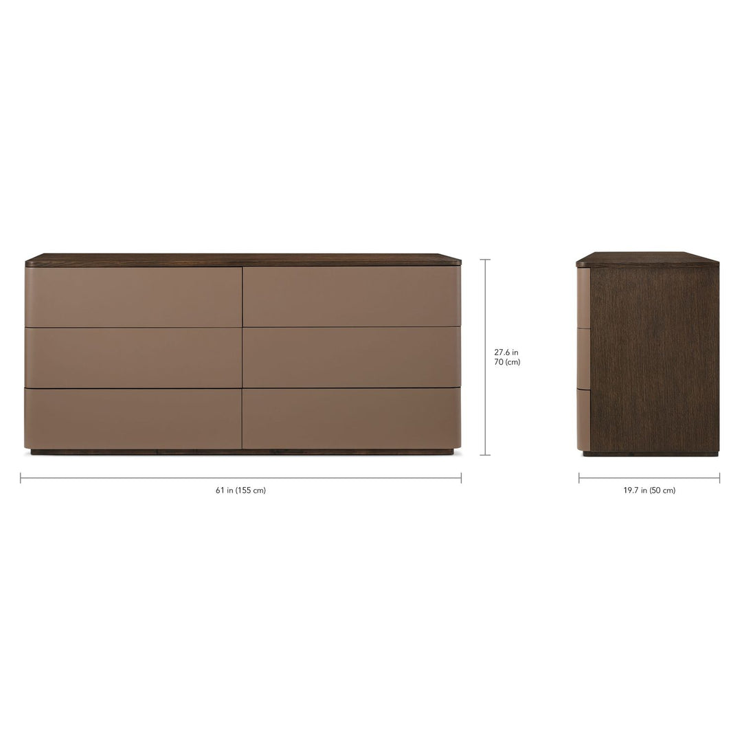 Seoul 6-Drawer Dresser II