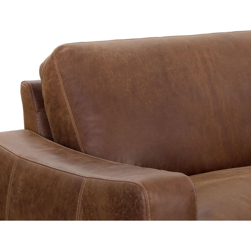 Rafael Sofa - Lucia Tobacco Leather