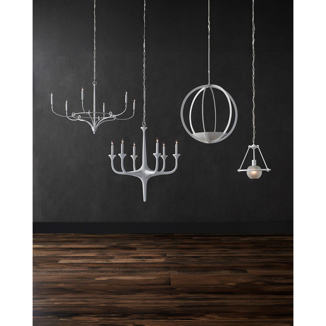 Albion White Chandelier