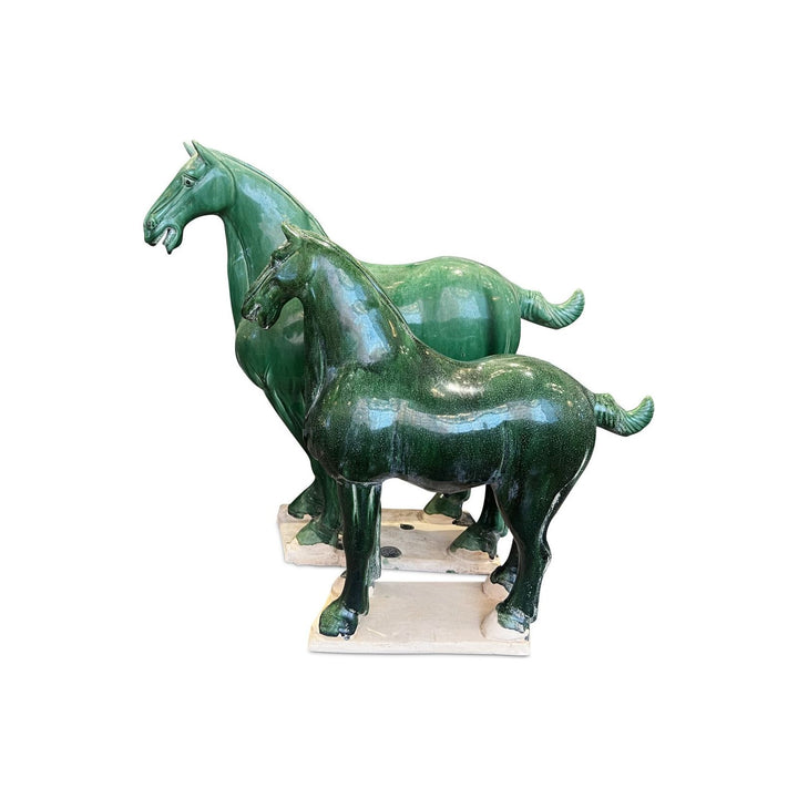 Tang Dynasty Large Green Horse