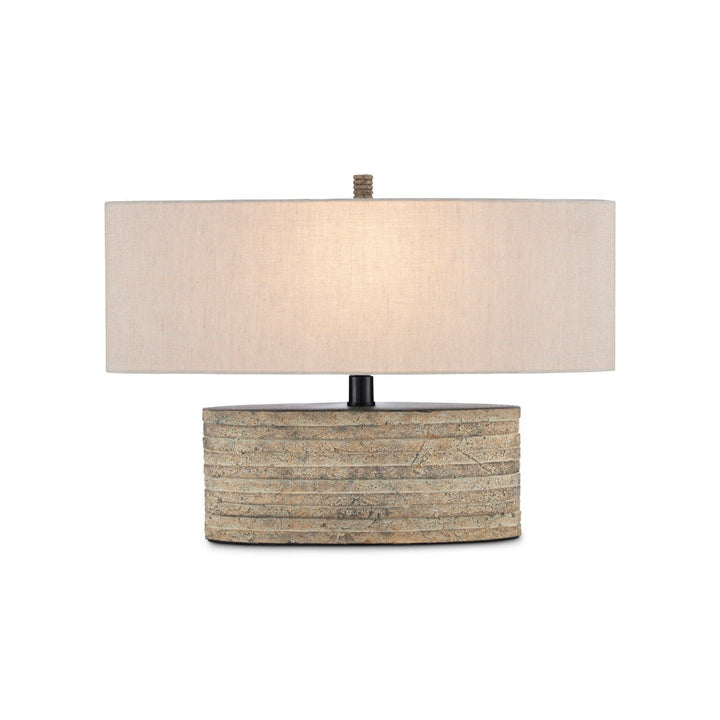 Innkeeper Rustic Oval Table Lamp