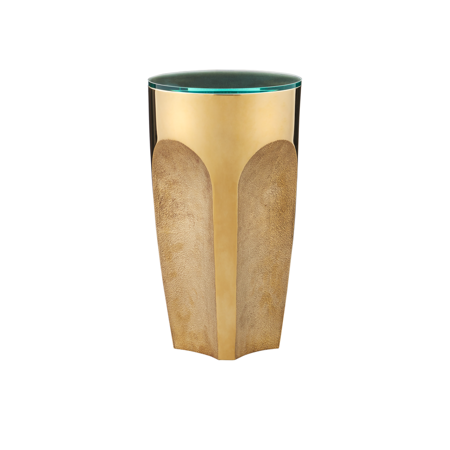 Side Tables Lemy Brass Drinks Table